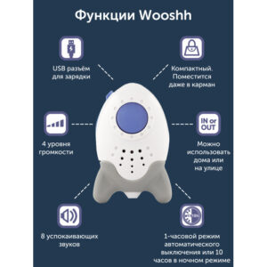 Убаюкивающее устройство Rockit Wooshh 13
