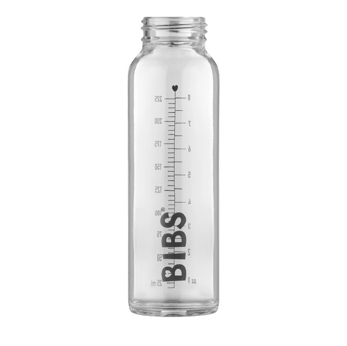 Стеклянная бутылочка BIBS Glass Bottle 225 мл 1