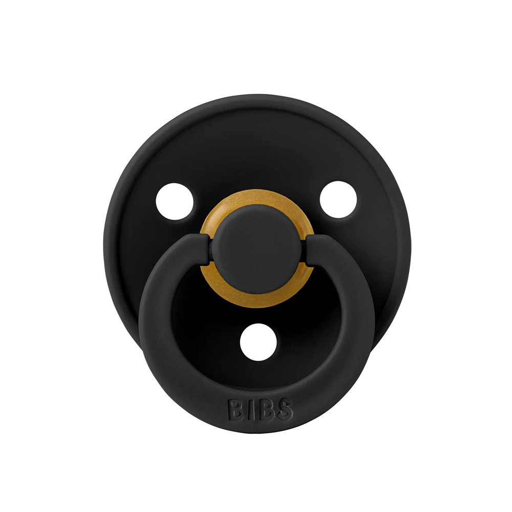 Пустышка латексная BIBS Colour Black 6+ мес. 1