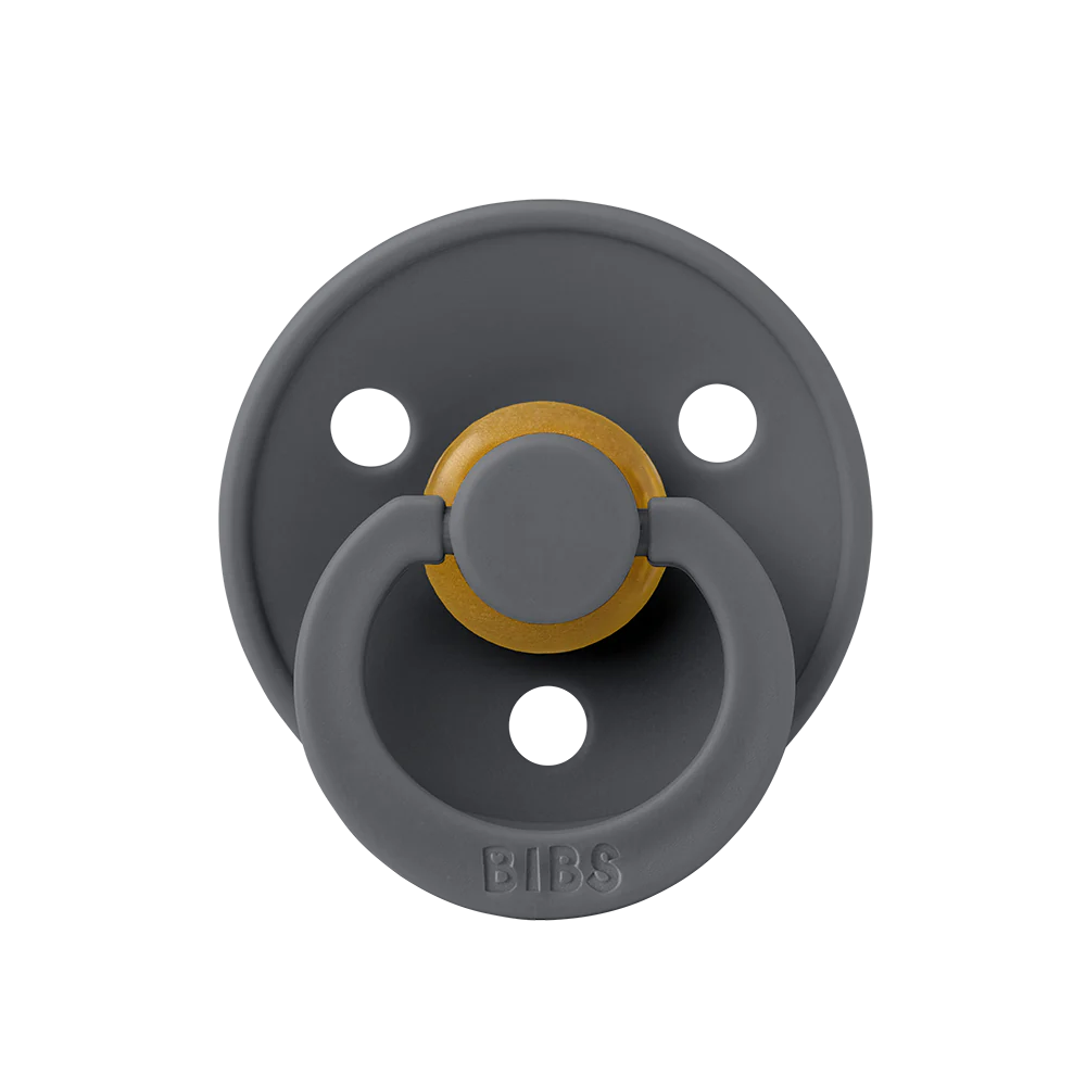 Пустышка латексная BIBS Colour Iron 18+ мес. 1