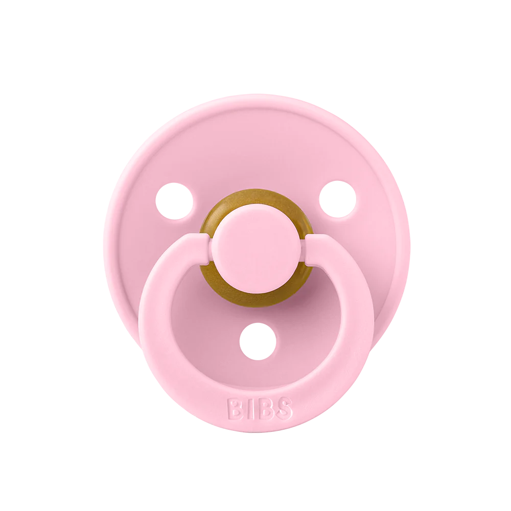 Пустышка латексная BIBS Colour Baby Pink 0+ мес. 1