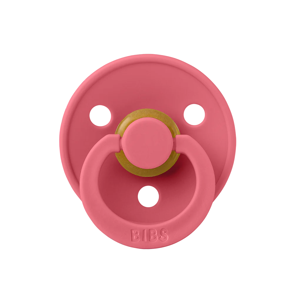 Соска-Пустышка BIBS Colour Coral 6-18 месяцев 1