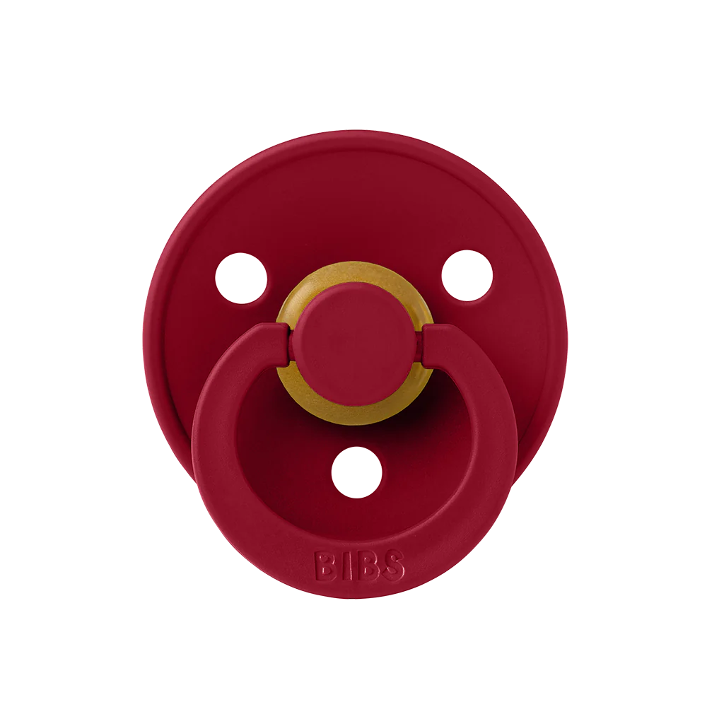 Пустышка латексная BIBS Colour Ruby 0+ мес. 1