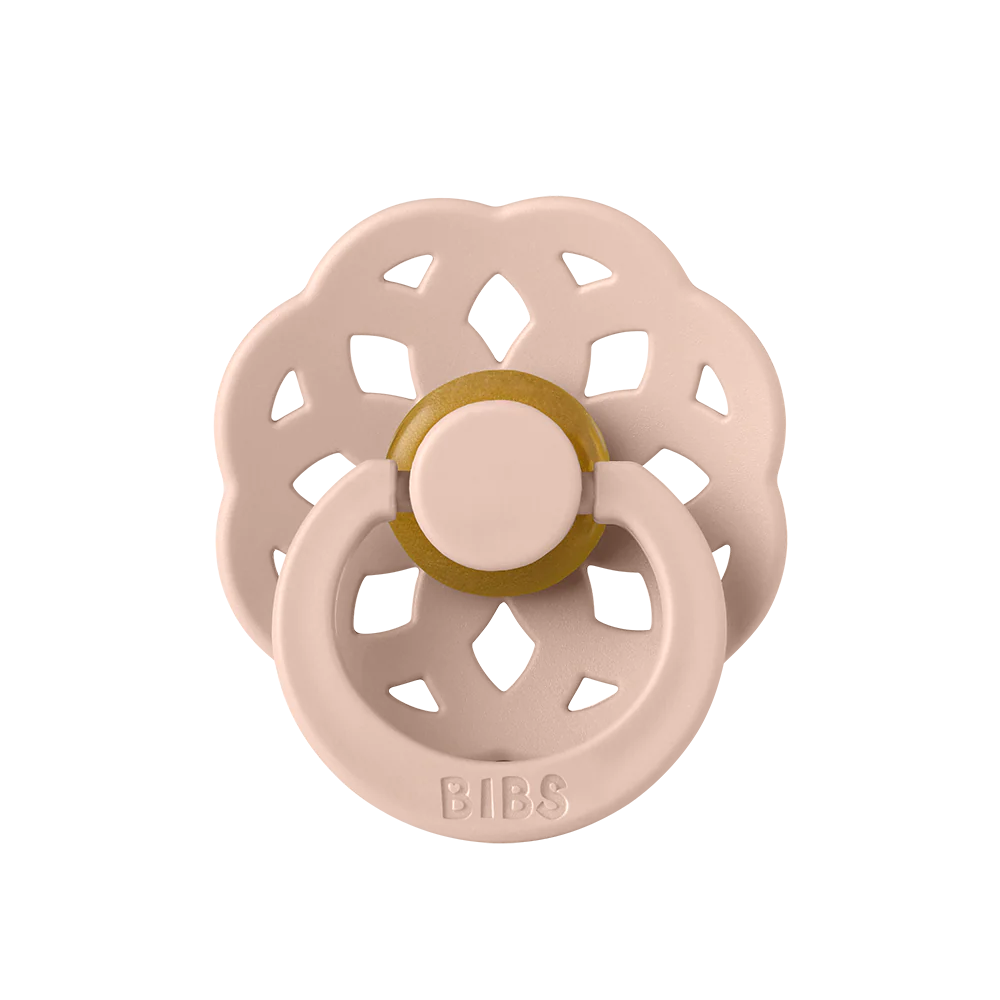 Пустышка латексная BIBS Boheme Latex Blush 0+ мес. 1