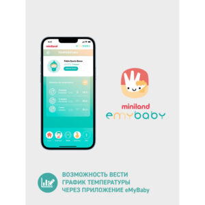 Термометр многофункциональный Miniland Thermosense 21