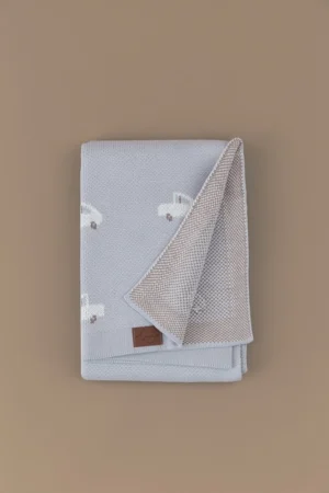 Плед детский Loomknits Baby Car (100х100 см) 12