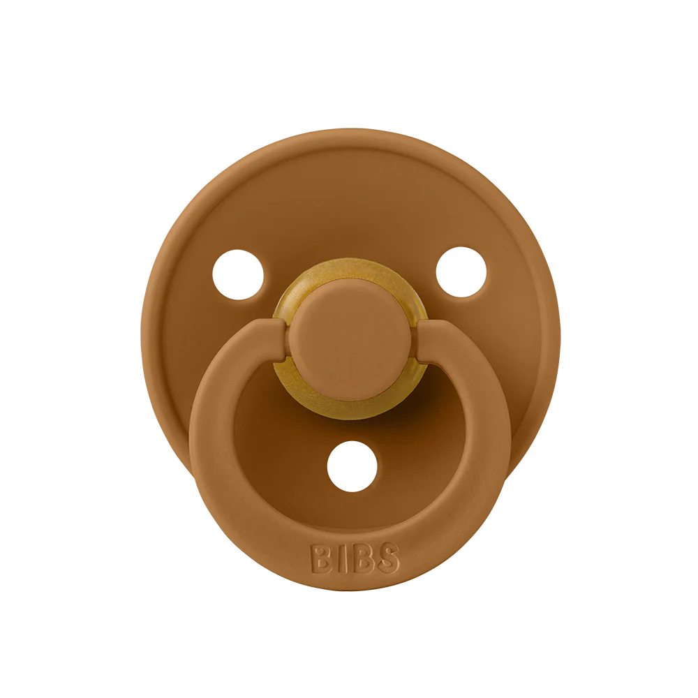 Пустышка латексная Bibs Colour Caramel 0+ мес. 1