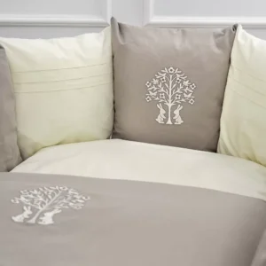 Комплект из 6 предметов для овальной и прямоугольной кроватки "Organic baby cotton" 12