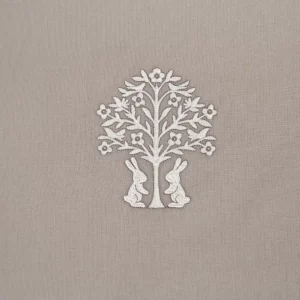 Комплект из 6 предметов для овальной и прямоугольной кроватки "Organic baby cotton" 13