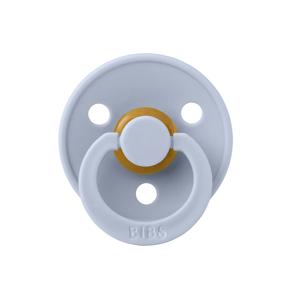 Пустышка латексная BIBS Colour Dusty Blue 6+ мес. 1