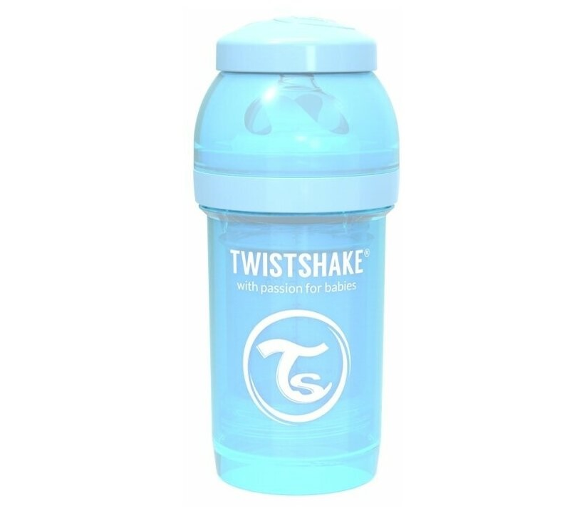Бутылочка антиколиковая Twistshake для кормления 180 мл. 1