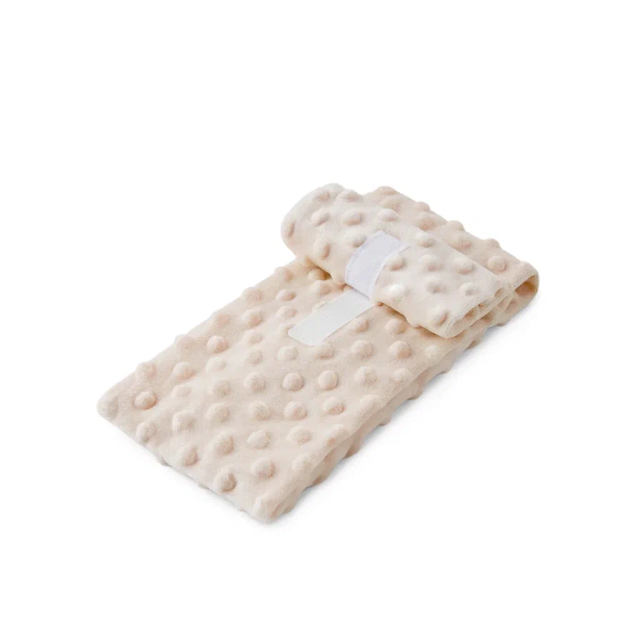 Грелка гелевая анти-коликовая с чехлом Happy Baby (milky) 2