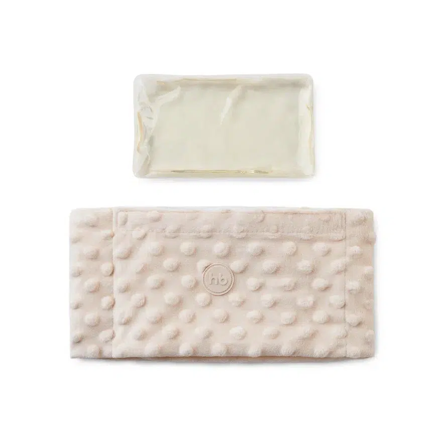 Грелка гелевая анти-коликовая с чехлом Happy Baby (milky) 3