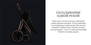 Коляска с прогулочным блоком и рамой Cybex PRIAM IV FE JS Wings 27