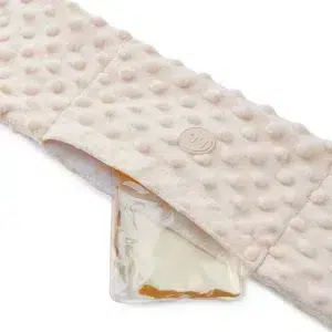 Грелка гелевая анти-коликовая с чехлом Happy Baby (milky) 8