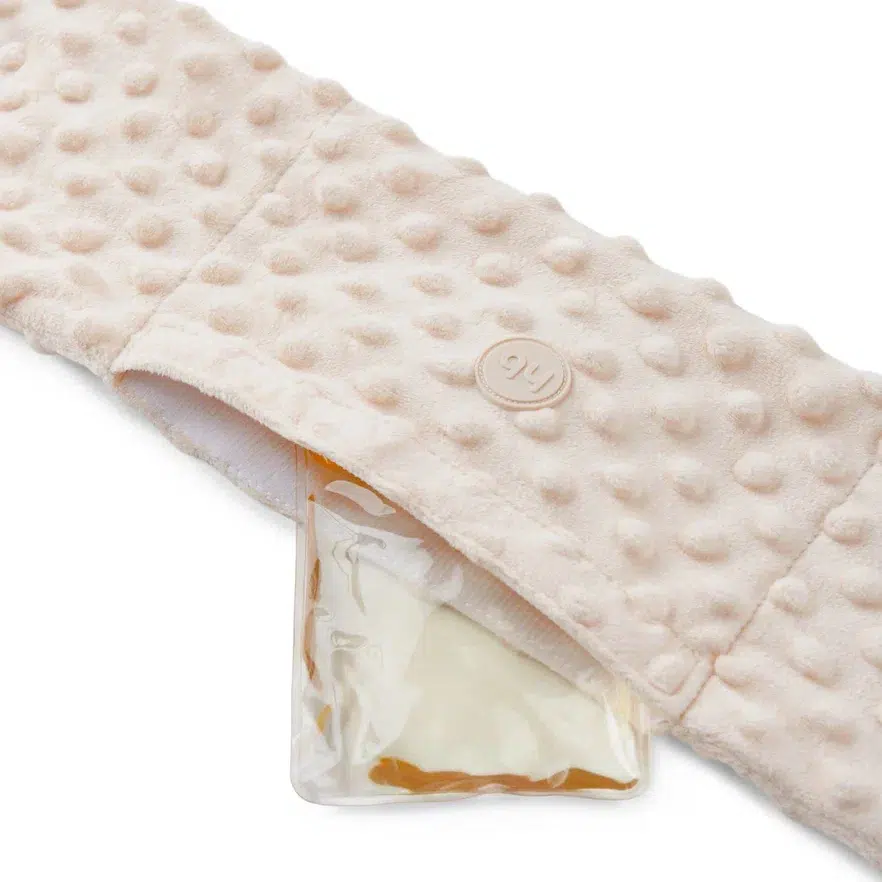 Грелка гелевая анти-коликовая с чехлом Happy Baby (milky) 4