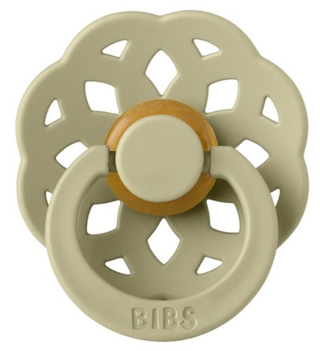 Пустышка латексная BIBS Boheme Latex Khaki 6+ мес. 1