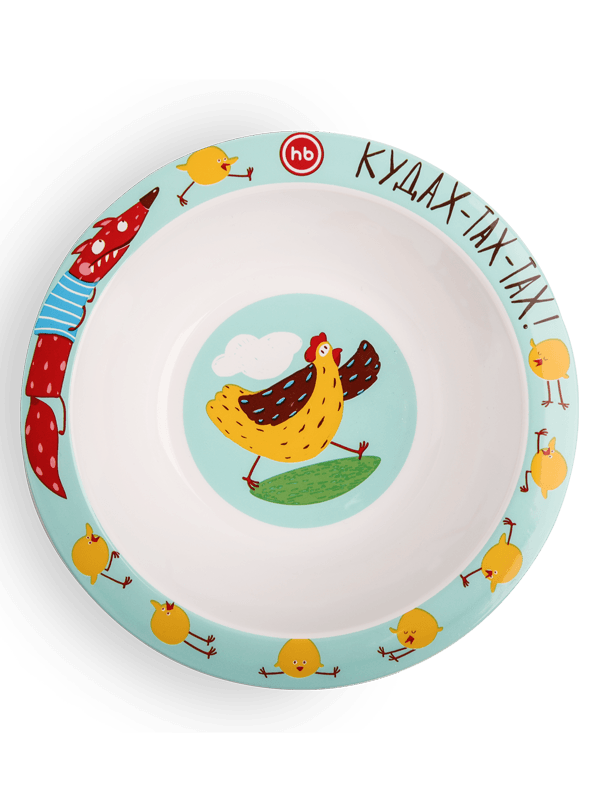 Тарелка глубокая для кормления Happy Baby 1