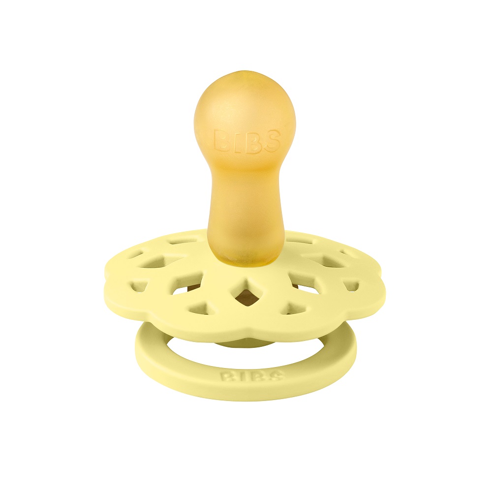 Пустышка латексная BIBS Boheme Latex Sunshine 0+ мес. 2