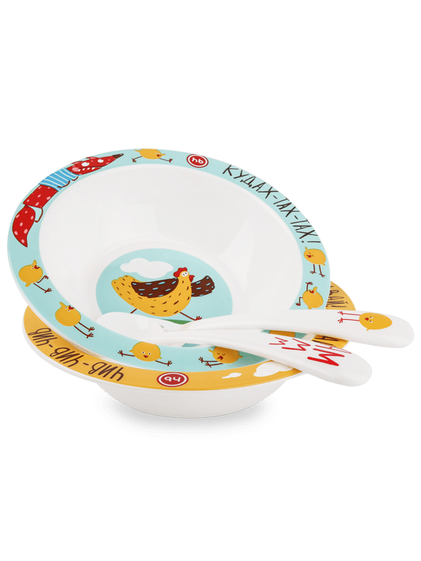 Тарелка глубокая для кормления Happy Baby 3