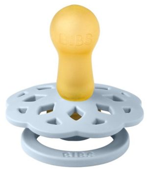Пустышка латексная BIBS Boheme Latex Baby Blue 0+ мес. 4