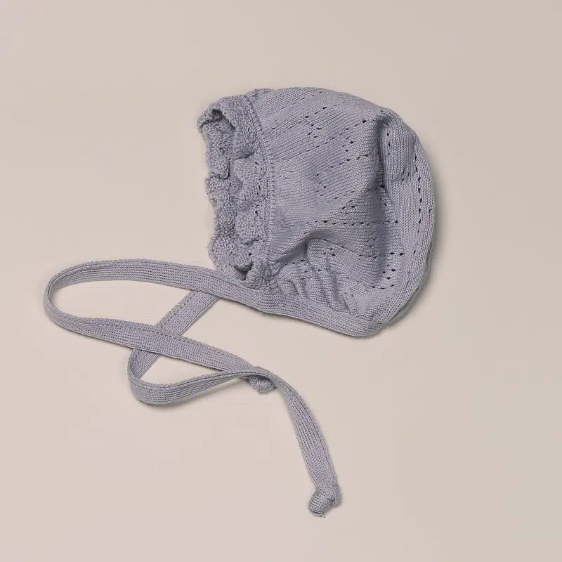 Чепчик детский Loomknits Серый 1