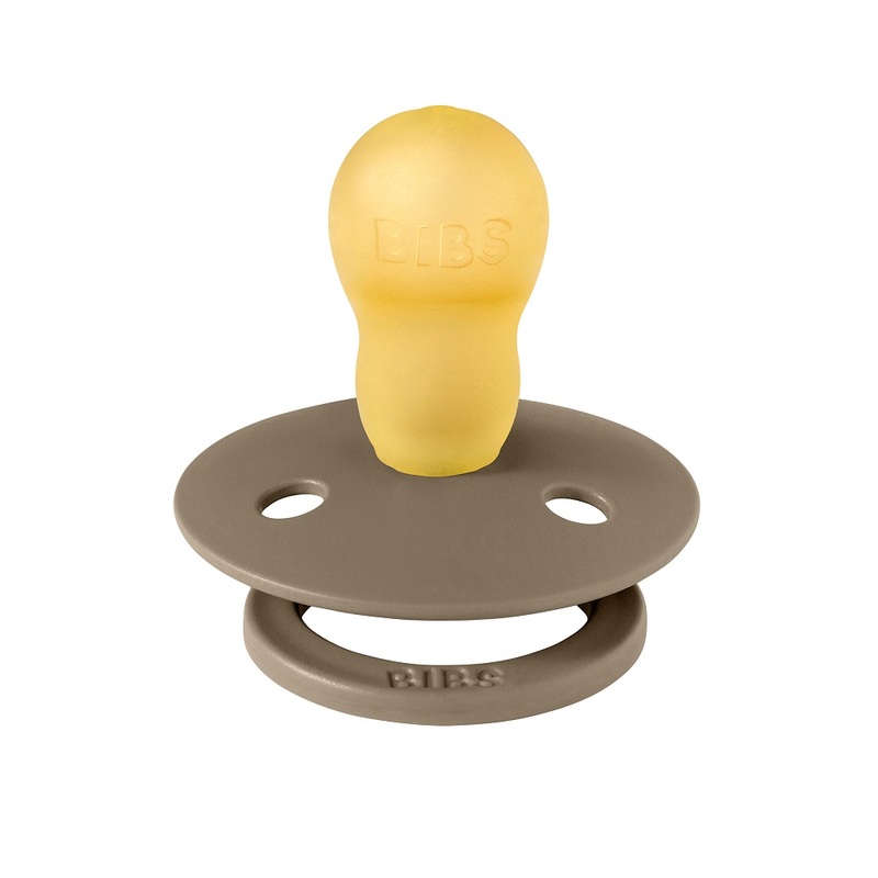 Пустышка латексная BIBS Colour Dark Oak 18+ мес. 2