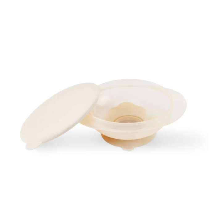 Тарелка Happy Baby на присоске с крышкой 1