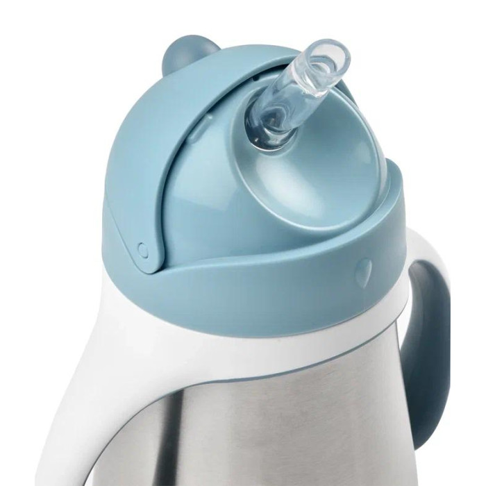 Поильник термос Beaba / TASSE PAILLE INOX 250ML W 5