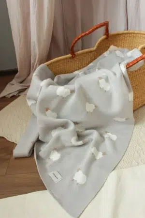 Плед детский Loomknits Animal Sheeps (80x120) 4