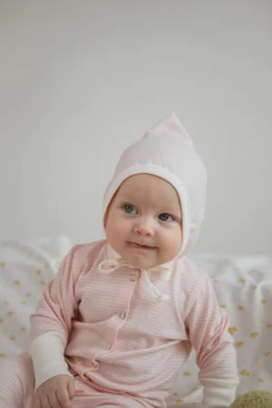 Чепчик детский Loomknits Пыльно-розовый 6