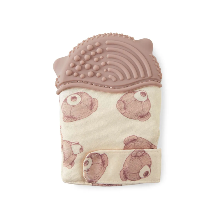 Прорезыватель силиконовый Happy Baby рукавичка 1