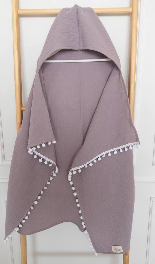 Пеленка муслиновая с капюшоном Lappetti 1