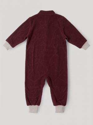 Флисовый комбинезон LEOKID SNOWBERRY REDWOOD 5