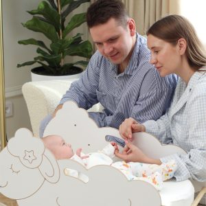 Качалка 2 в 1 Фабрика облаков "Овечка Соня" деревянная 8