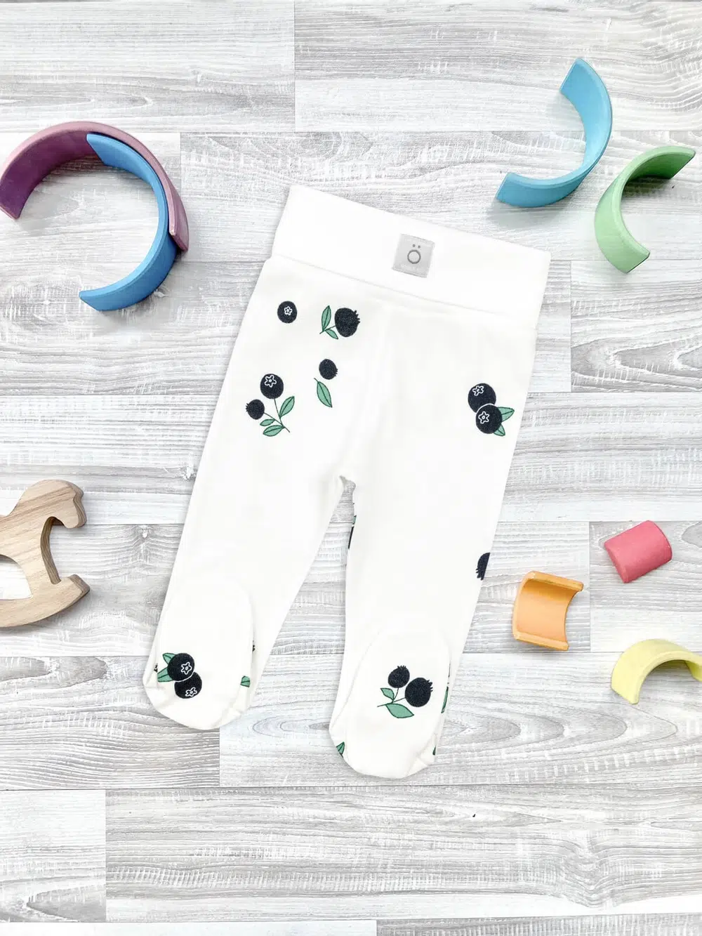 Ползунки Mjolk на широком поясе (Голубика) 1