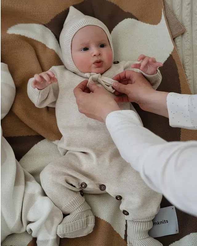 Шапка Loomknits детская Кремовый меланж 2