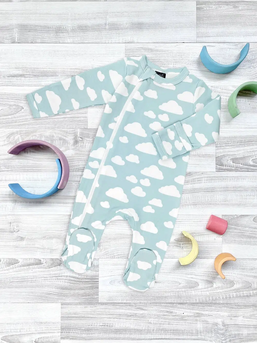 Комбинезон Mjolk Sleep and Play Облака 1