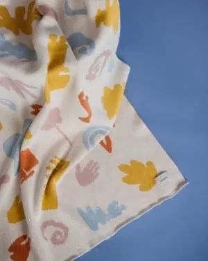 Плед детский Loomknits Экрю new (80x120) 3