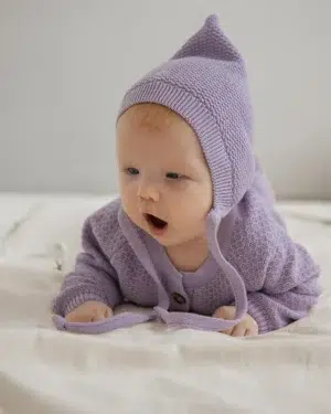 Шапка детская Loomknits Elf (Лиловый) 4