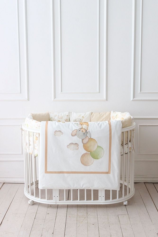 Комплект 6 пр. для овальной прямоугольной к-ти Lapetti "Шарики" 1