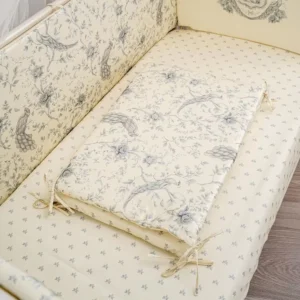 Набор для прямоугольной к-ти 6 пр. Lapetti "Райский сад" цв.сливочный 24