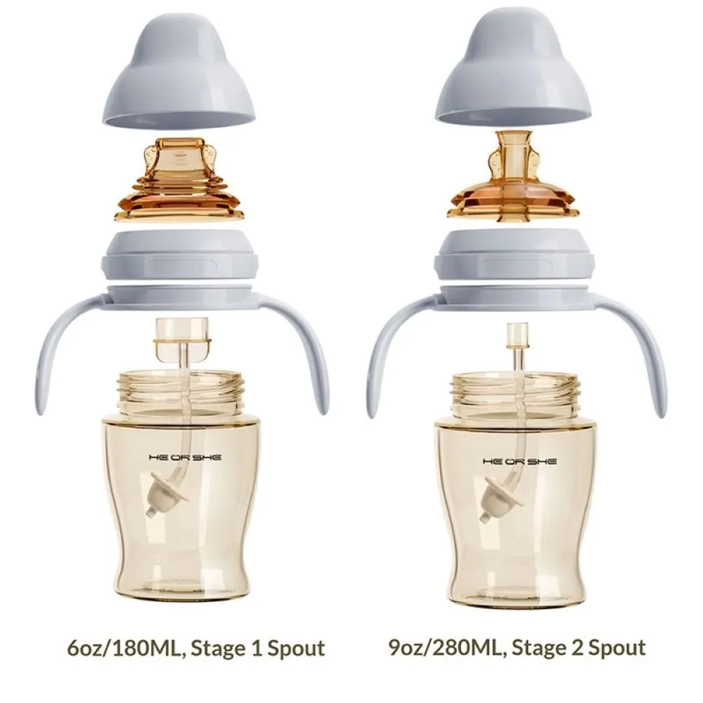 Сменная соломинка HEORSHE Dental-care Sippy Cup для поильника с щёточкой 5