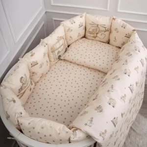 Кпб 6 предметов для овальной и круглой кроватки "Письмо другу" 21