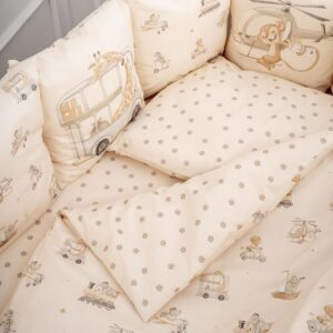 Кпб 6 предметов для овальной и круглой кроватки "Письмо другу" 25