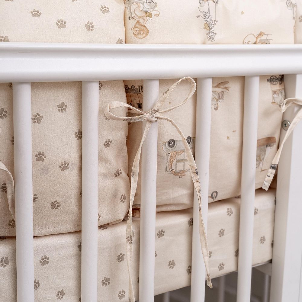 Кпб 6 предметов для овальной и круглой кроватки "Письмо другу" 4