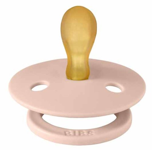 Пустышка латексная BIBS Colour Latex Symmetrical Blush 6+ мес. 2