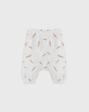 Штанишки детские с принтом Loomknits Молочный 4