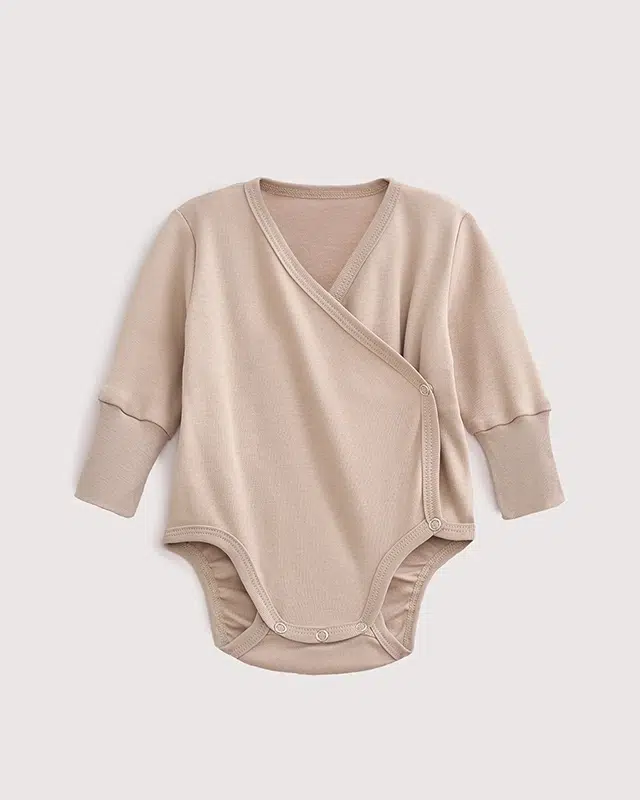 Боди детское Loomknits Какао 1