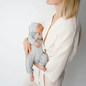 Ползунки BUNGLY "Жемчуг" из ажурного хлопка 0+ 9